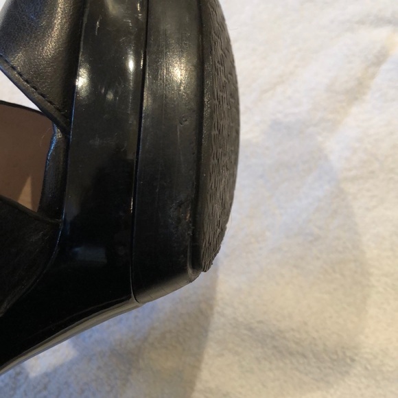 Michael Kors black open toe heels - Picture 11 of 11